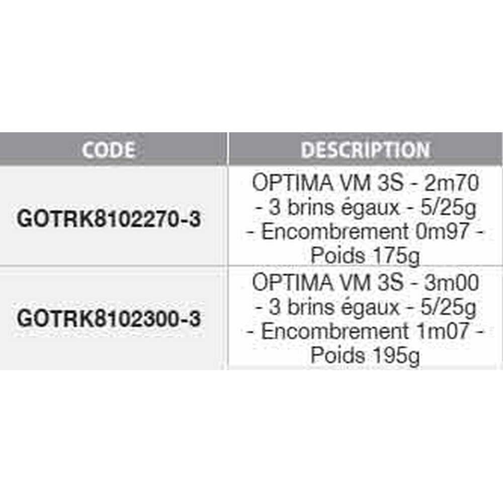 Купить Garbolino GOTRK8102300-3 Optima VM Удочка Для Джиггинга Золотистый Grey 3.00 m  7ft.ru в интернет магазине Семь Футов