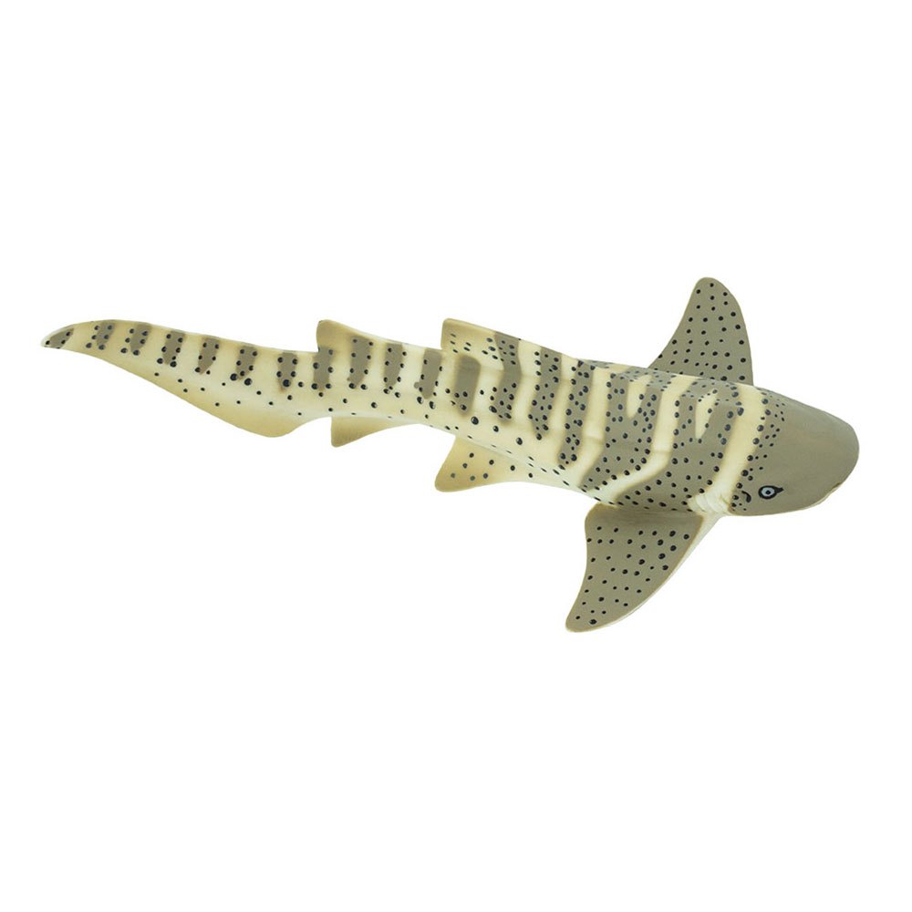Купить Safari ltd S223329 Zebra Shark Фигура Серый  Beige From 3 Years  7ft.ru в интернет магазине Семь Футов