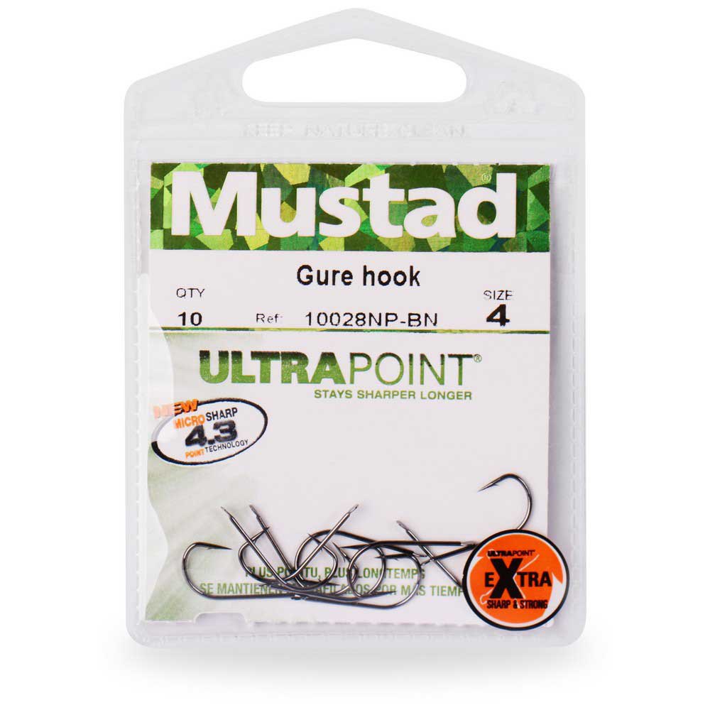 Купить Mustad 10028NP-BN-6-U10 Ultrapoint Sode Колючий Крючок С Лопатками Черный Black Nickel 6  7ft.ru в интернет магазине Семь Футов