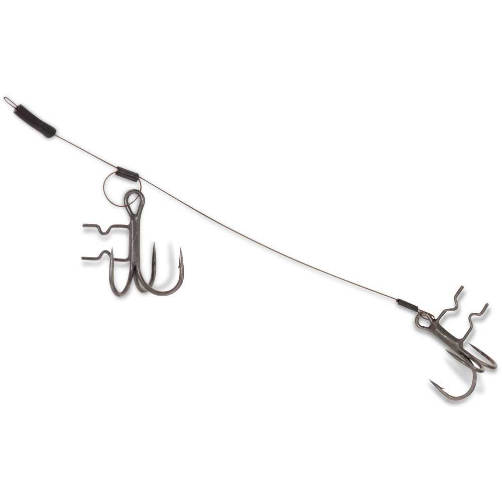 Купить Quantum fishing 4101002 Q-Stinger 8 Cm Крюк Серый  Grey 1/0  7ft.ru в интернет магазине Семь Футов
