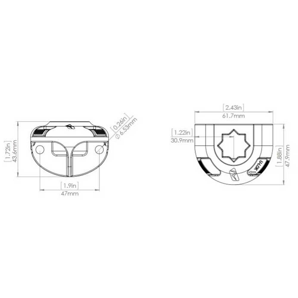 Купить Railblaza 03-4014-11 Sideport Служба поддержки Черный Black 7ft.ru в интернет магазине Семь Футов