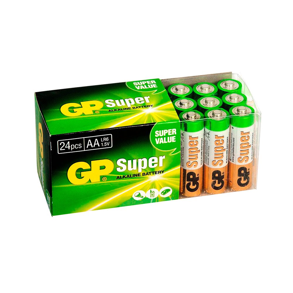 GP Alkaline Battery. GP Alkaline AA. Super value.