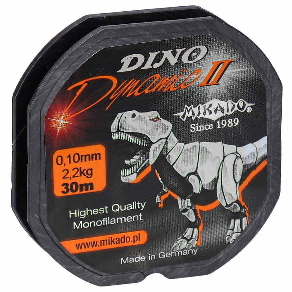 Купить Mikado ZLC2-008-P Dino Dynamic II Мононить 30 м Бесцветный Transparent 0.080 mm  7ft.ru в интернет магазине Семь Футов