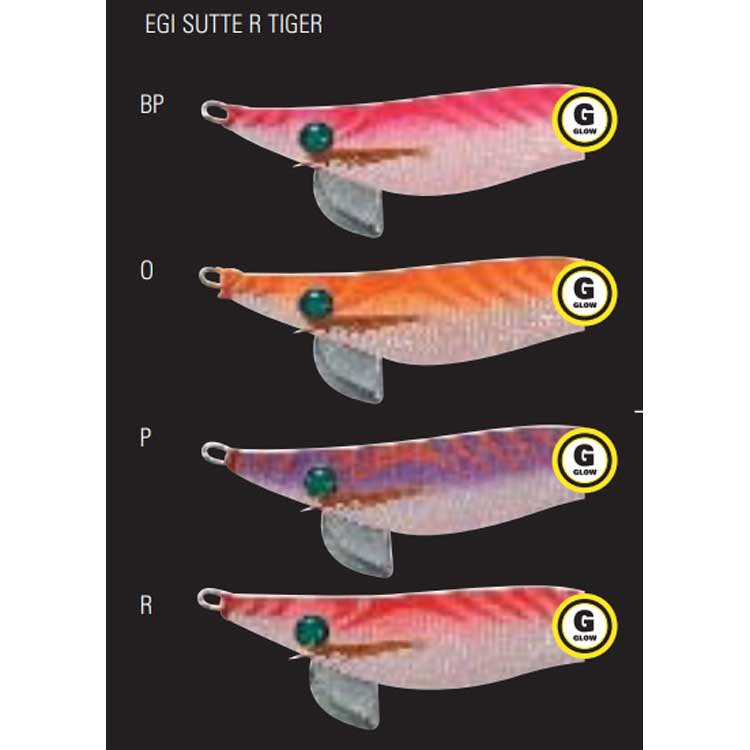 Купить Yamashita CER25TP EGI Sutte R Tiger Кальмар 75 Mm 10g Многоцветный P 7ft.ru в интернет магазине Семь Футов