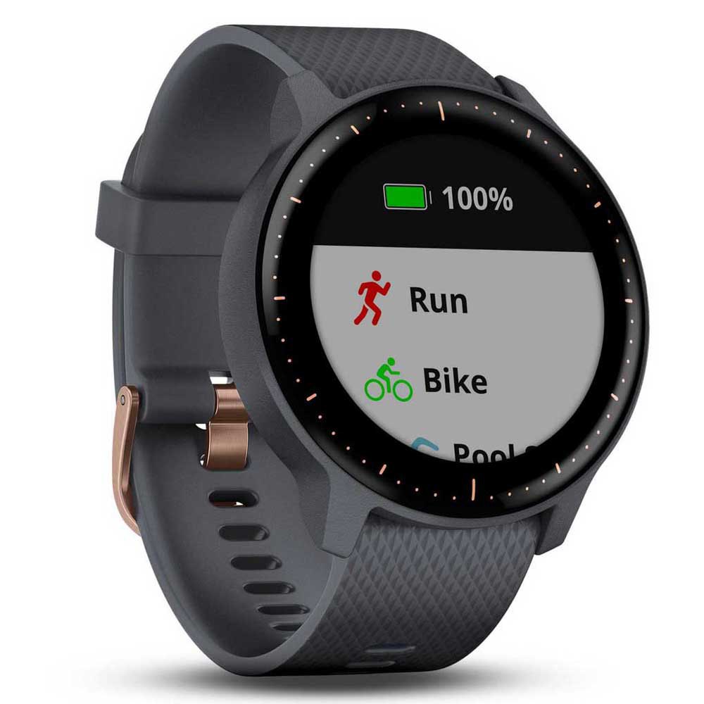 Купить Garmin 010-01985-32 Vivoactive 3 Music Часы Черный  Rosegold / Blue 7ft.ru в интернет магазине Семь Футов