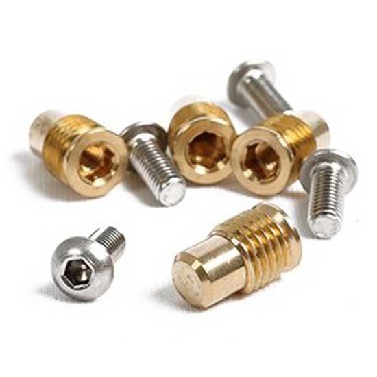 Купить Pike n bass 247308 4 Inserts Brass Watertight M8 + Screw Золотистый Golden M8  7ft.ru в интернет магазине Семь Футов