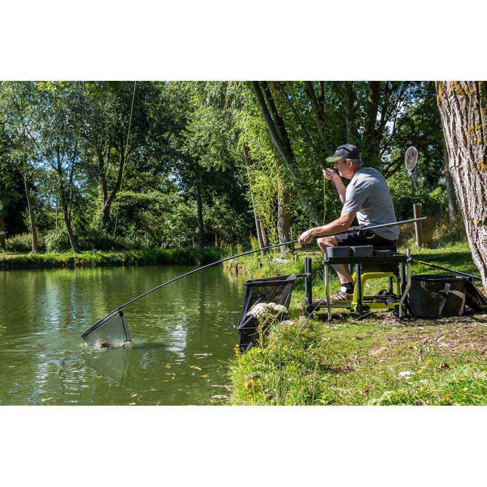 Купить Matrix fishing GPO196 Torque Carp Полюс Стержень Серебристый Black 6.00 m  7ft.ru в интернет магазине Семь Футов