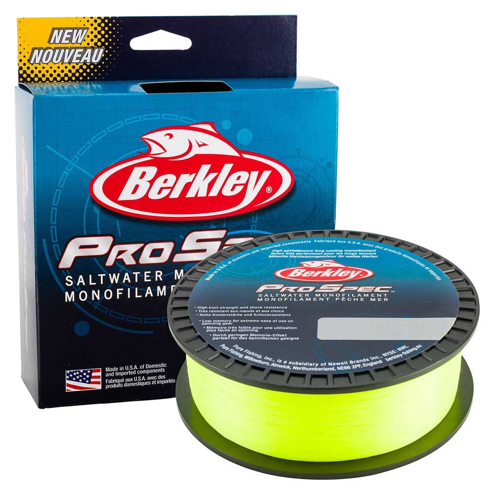 Купить Berkley 1476531 Pro Spec 1000 M Линия Зеленый  Yellow 0.220 mm  7ft.ru в интернет магазине Семь Футов