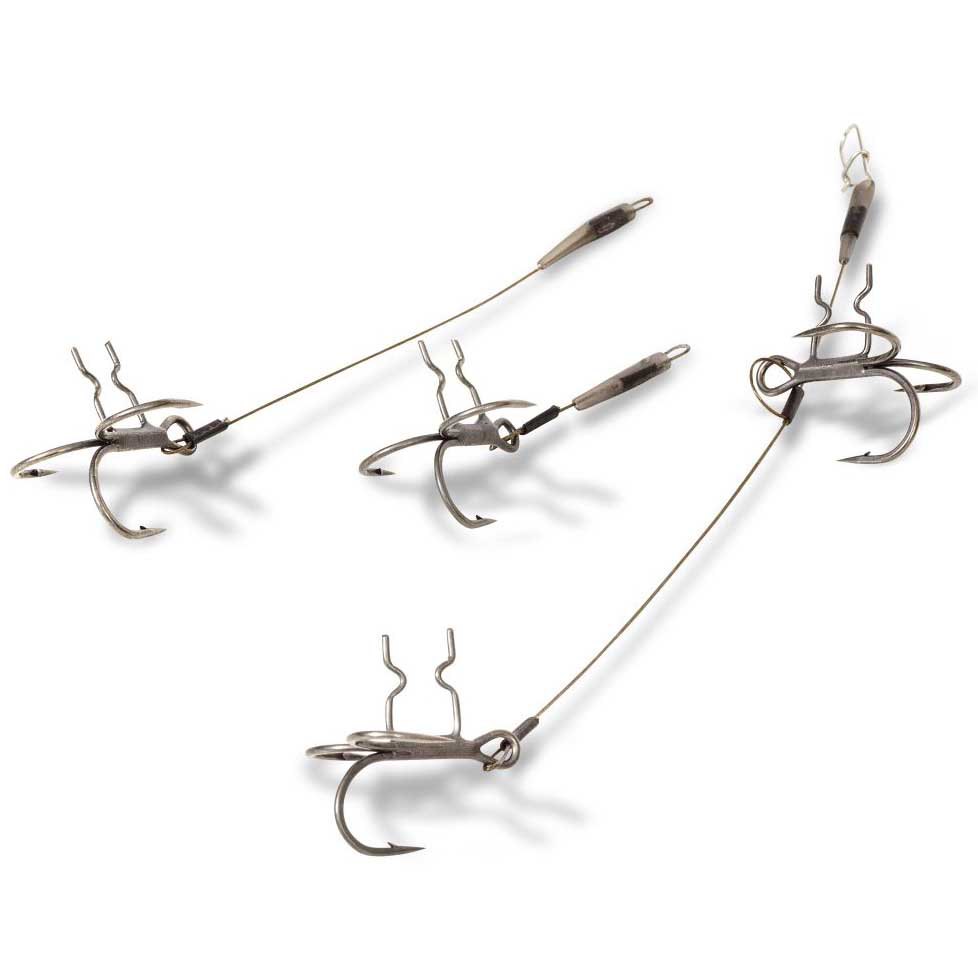 Купить Quantum fishing 4101002 Q-Stinger 8 Cm Крюк Серый  Grey 1/0  7ft.ru в интернет магазине Семь Футов