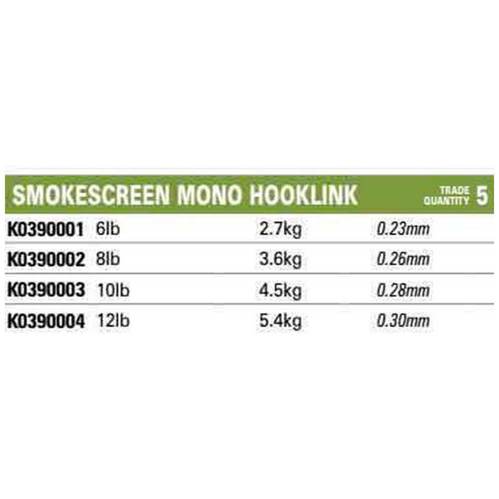 Купить Korum K0390001 Smokescreen Мононить 50 м Зеленый  Brown 0.230 mm  7ft.ru в интернет магазине Семь Футов