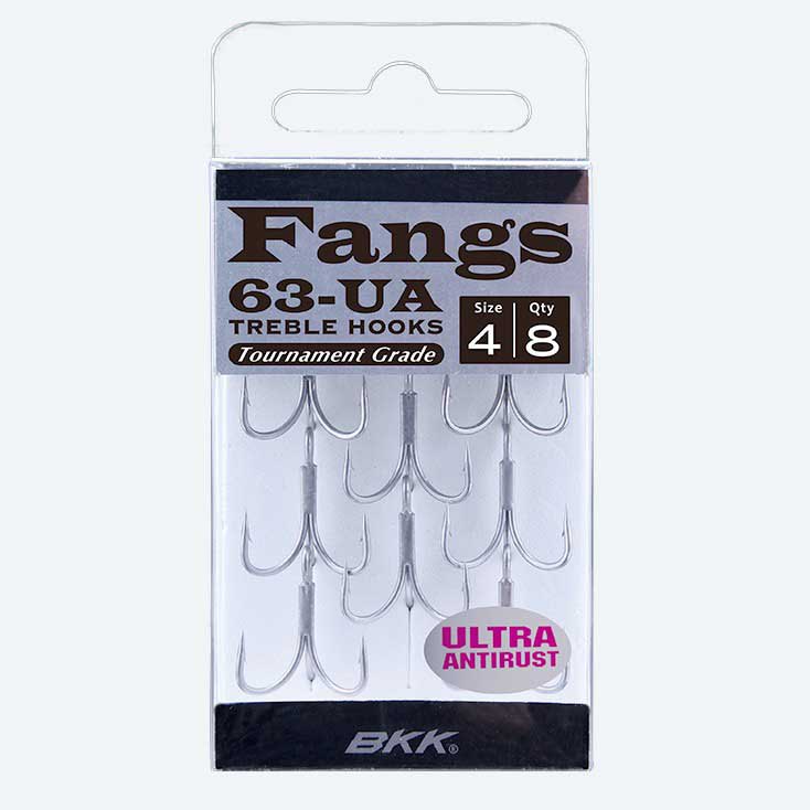 Купить BKK BT-663-UA6 Fangs BT663-UA Крюк Серый  Ultra Antirust (8 pcs) 6  7ft.ru в интернет магазине Семь Футов