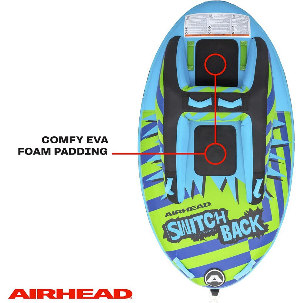 Купить Airhead 253-AHSB2 Switch Back 2 Rider Буксируемый Многоцветный 2 Places  7ft.ru в интернет магазине Семь Футов