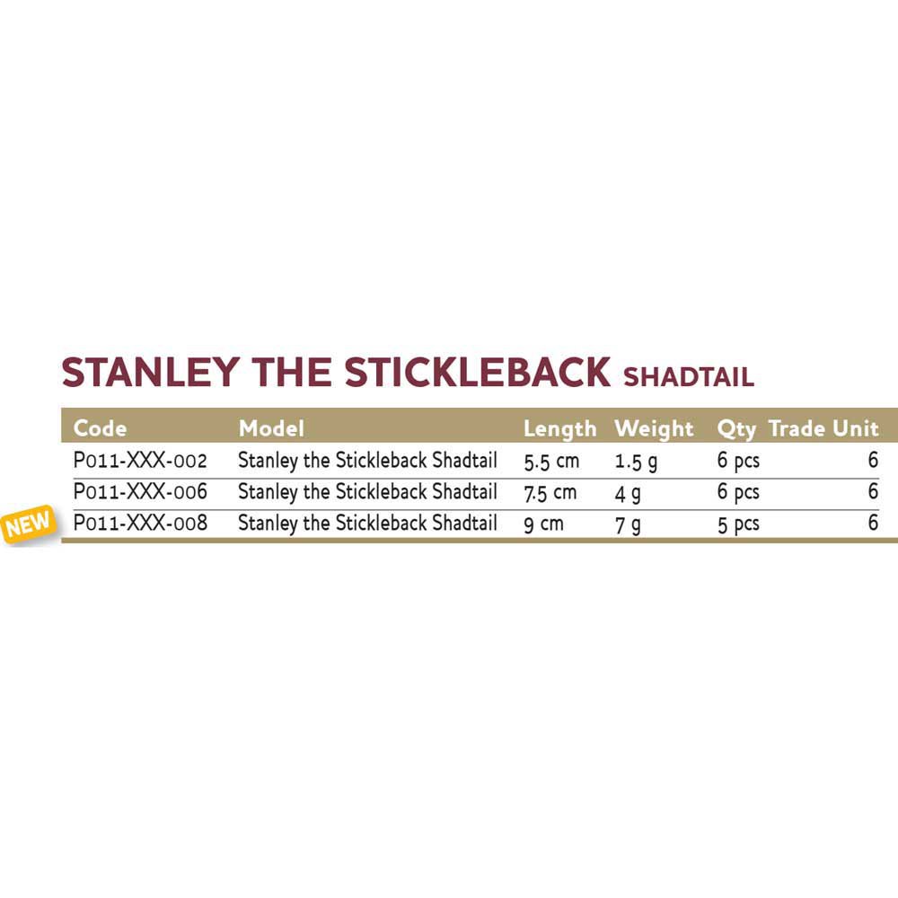 Купить Westin P011-318-008 Stanley The Stickleback Shadtail 90 Mm 7g Многоцветный Spawning Stickleback 7ft.ru в интернет магазине Семь Футов
