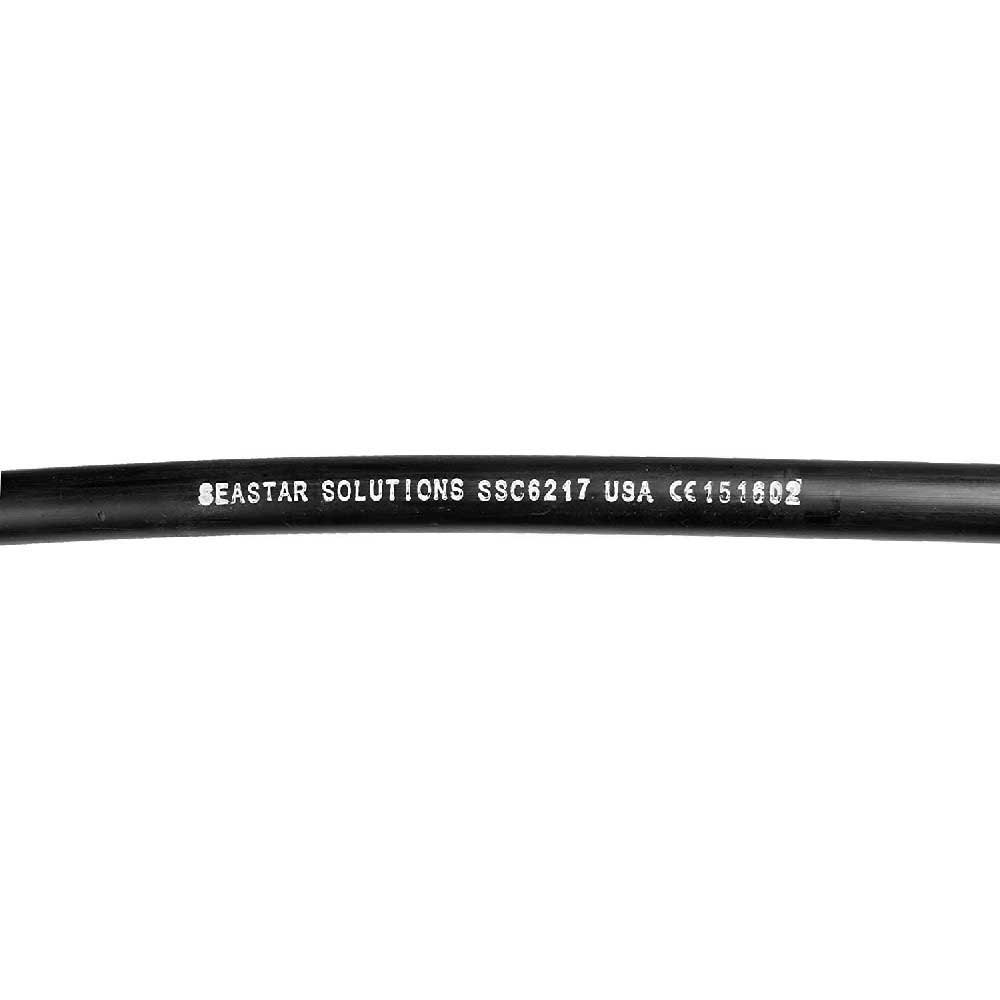 Купить Seastar solutions 1-SSC6211 Безопасно T-QC Трос рулевого управления Черный Black 3.35 m  7ft.ru в интернет магазине Семь Футов