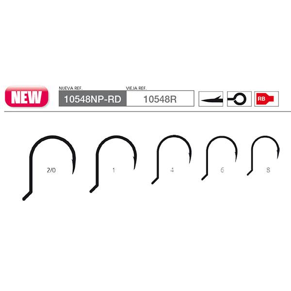 Купить Mustad 10548NP-RD-8-U10 10548NP RD Крюк Серый  Red (10 pcs) 8  7ft.ru в интернет магазине Семь Футов