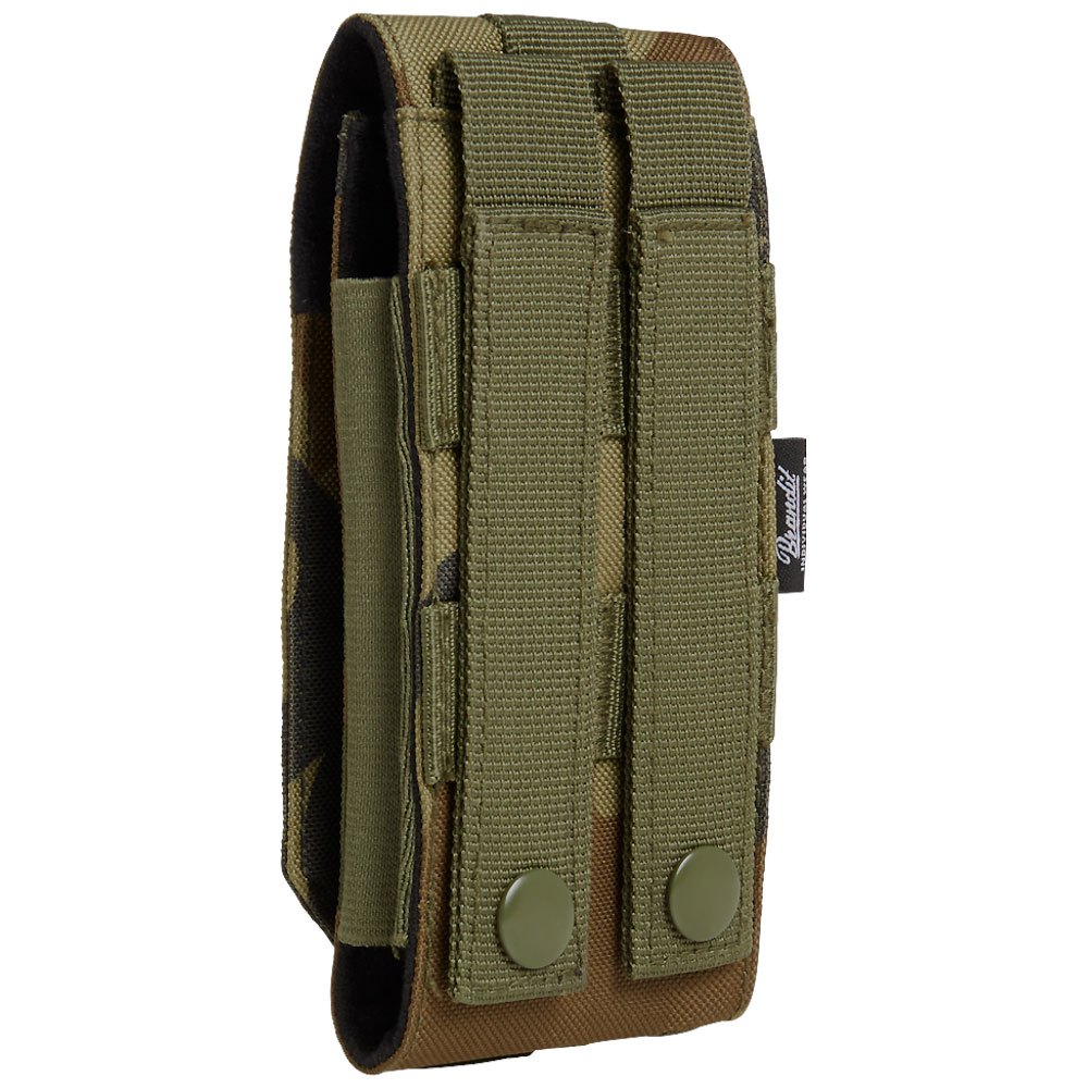 Купить Brandit 8059-10-OS Molle Phone L Зеленый  Woodland 7ft.ru в интернет магазине Семь Футов