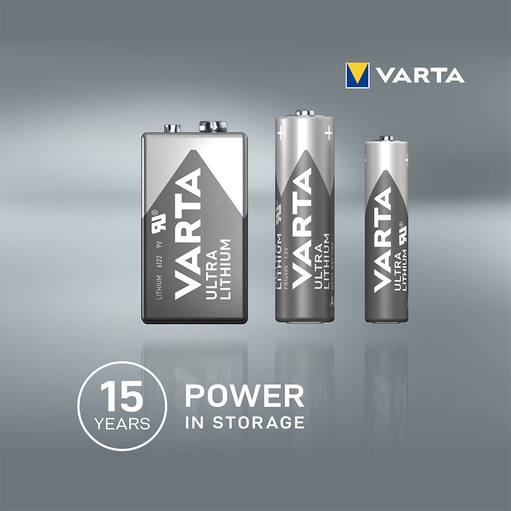 Купить Varta 38564 Ультра Литий Micro AAA LR03 Аккумуляторы Серебристый Silver 7ft.ru в интернет магазине Семь Футов