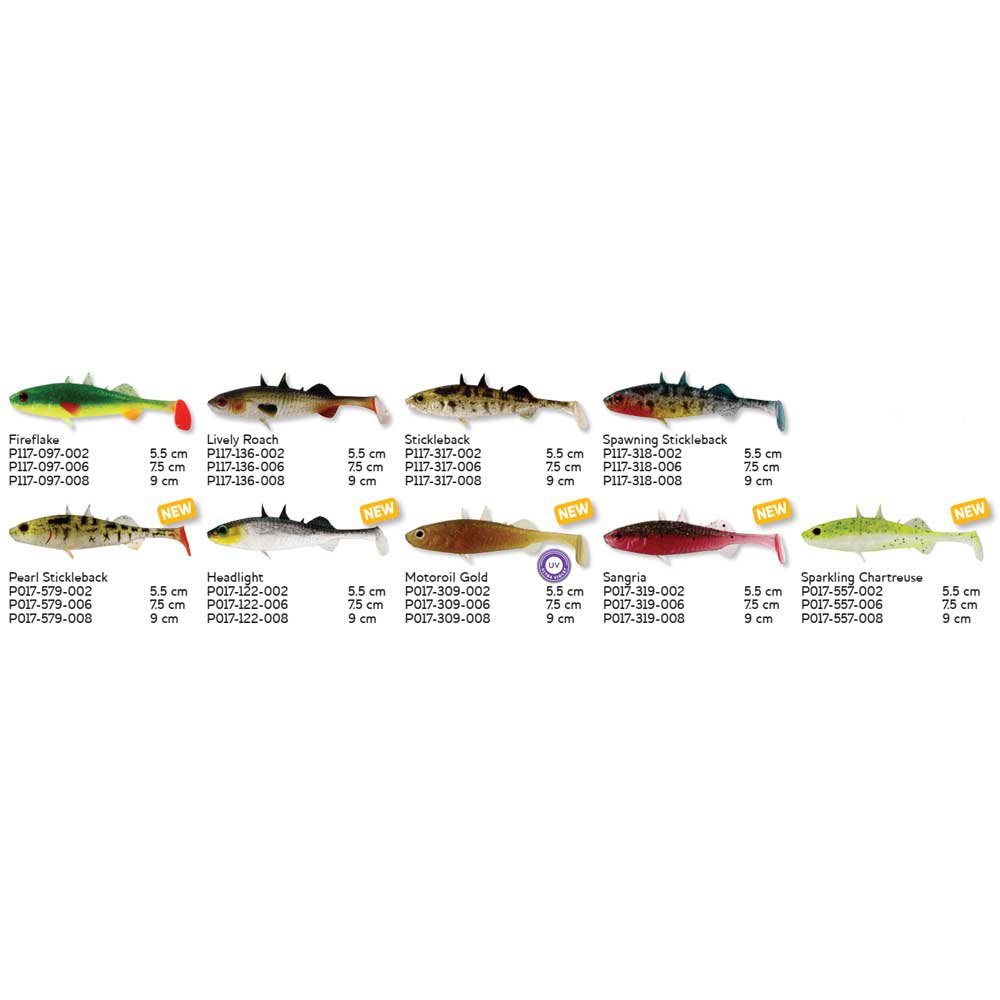 Купить Westin P117-097-006 Stanley The Stickleback Shadtail 75 Mm 4g 48 Единицы Многоцветный Fireflake 7ft.ru в интернет магазине Семь Футов