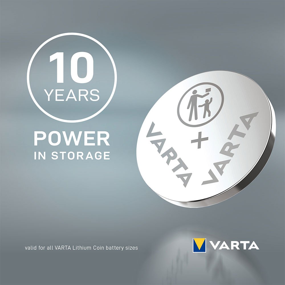 Купить Varta 38481 CR2016 Кнопка Батарея 2 единицы Серебристый Silver 7ft.ru в интернет магазине Семь Футов