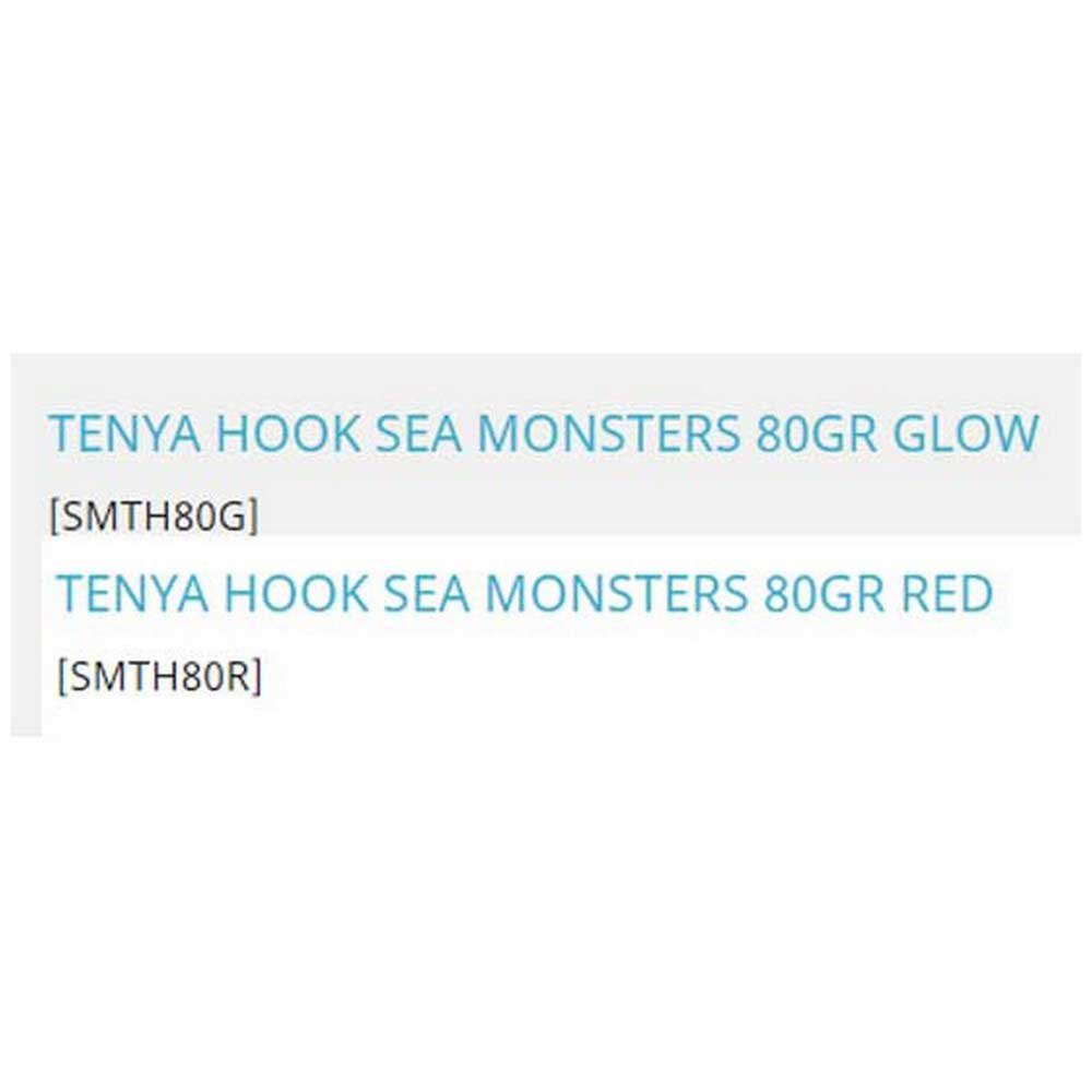 Купить Sea monsters SMTH80R Tenya Jig Head Красный  Red 80 g  7ft.ru в интернет магазине Семь Футов