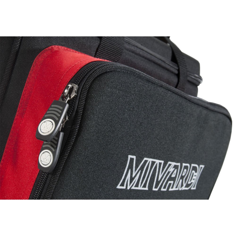 Купить Mivardi M-TMCARCOM Compact Team Сумка Tackle Stack Черный Black / Red 45 x 35 x 30 cm  7ft.ru в интернет магазине Семь Футов