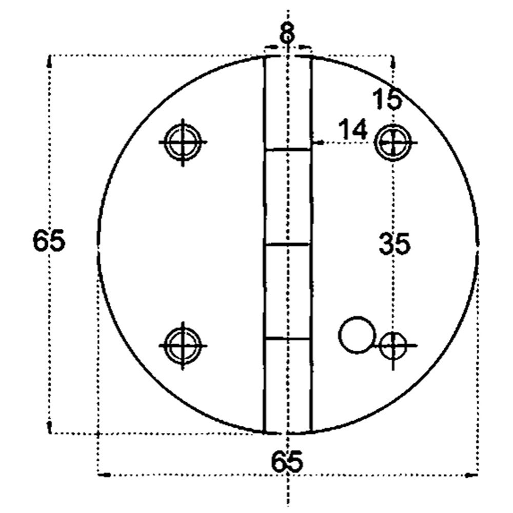 Купить A.a.a. 4949340 83x65x4 mm Перевернутая петля из нержавеющей стали с болтами Prisioner Серебристый Silver 7ft.ru в интернет магазине Семь Футов