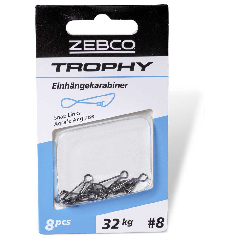 Купить Zebco 6226008 Trophy Скрепки Для Бумаг Серый Silver 22 mm  7ft.ru в интернет магазине Семь Футов