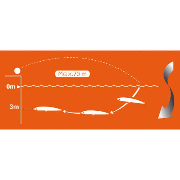 Купить Catch-it 47857 Slight SP 115 Mm 20g Серый  A447 7ft.ru в интернет магазине Семь Футов