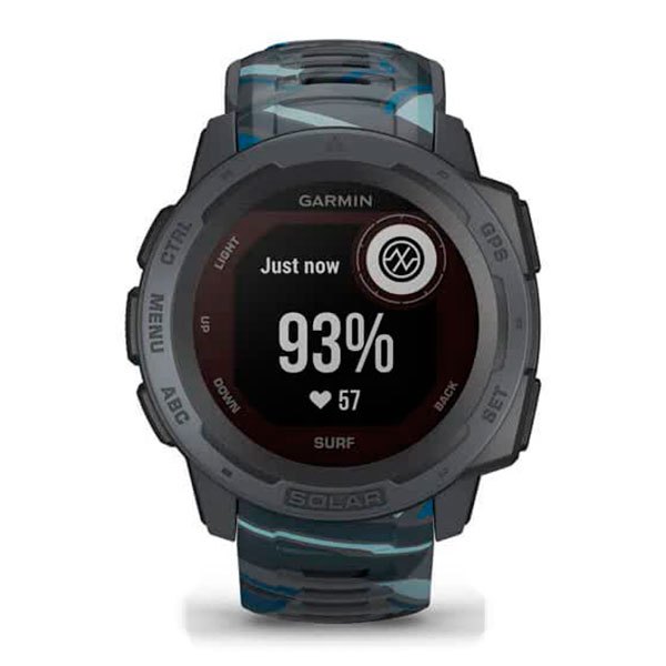 Купить Garmin 010-02293-07 Instinct Solar Часы Серый  Surf Pipeline 7ft.ru в интернет магазине Семь Футов