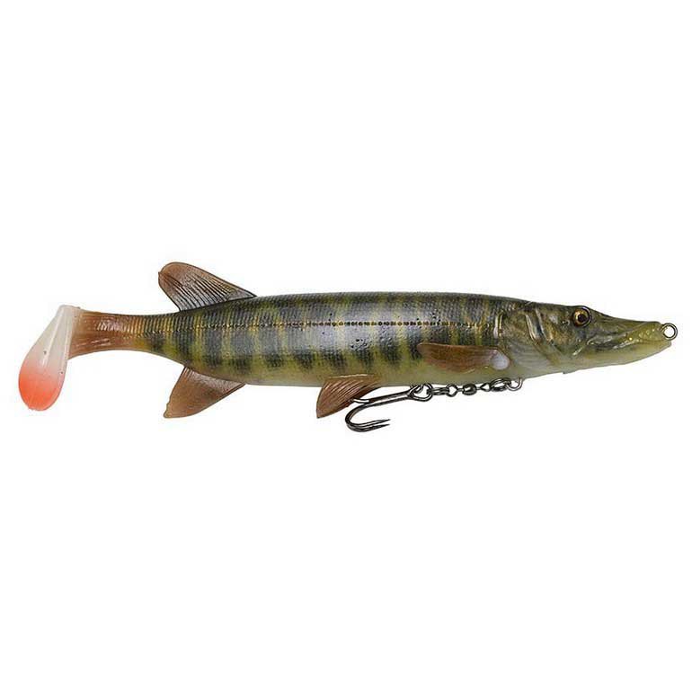 Купить Savage gear 61786 4D Pike Shad Slow Sinking 200 Mm 65g Оранжевый 01-Striped Pike 7ft.ru в интернет магазине Семь Футов