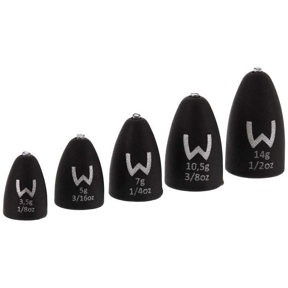 Купить Westin T38-628-014 Add-It Tugnsten Bullet Вести Черный  Matte Black 14 g  7ft.ru в интернет магазине Семь Футов