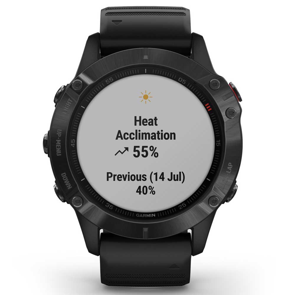 Купить Garmin 010-02158-02 Fenix 6 Pro Часы Черный  Black / Black 7ft.ru в интернет магазине Семь Футов
