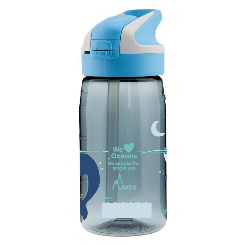 Купить Laken GTNSB Tritan 450ml Summit Cap Junior Голубой  Whale 7ft.ru в интернет магазине Семь Футов