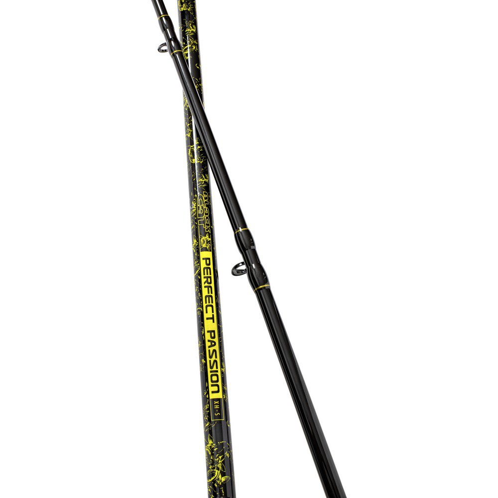 Купить Black cat 16577320 Perfect Passion XH-S Удочка Для Сома Черный Yellow / Black 3.20 m  7ft.ru в интернет магазине Семь Футов