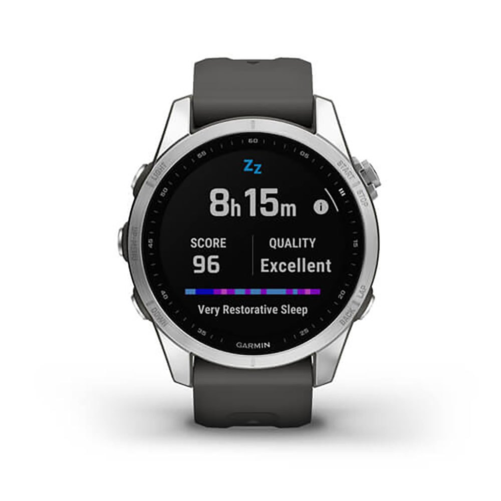 Купить Garmin 010-02539-01 Fenix 7S Часы Черный  Silver / Graphite 7ft.ru в интернет магазине Семь Футов