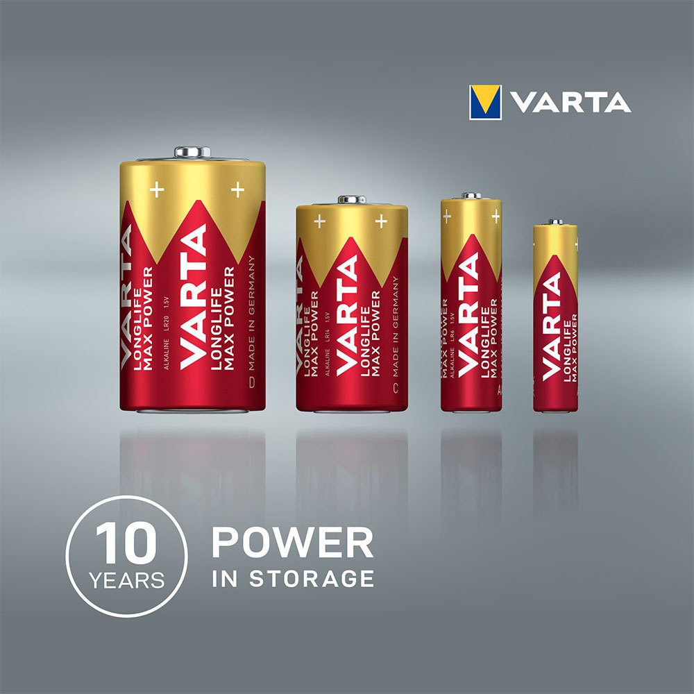 Купить Varta 38444 1x4 Longlife Max Power Micro AAA LR03 Аккумуляторы Голубой Blue 7ft.ru в интернет магазине Семь Футов