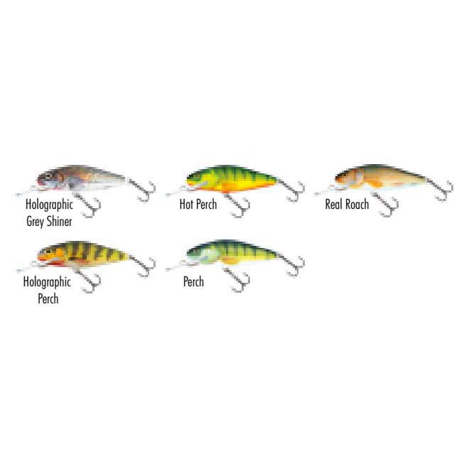 Купить Salmo QPH002 Perch 80 Mm 14g Многоцветный  Holographic Perch 7ft.ru в интернет магазине Семь Футов