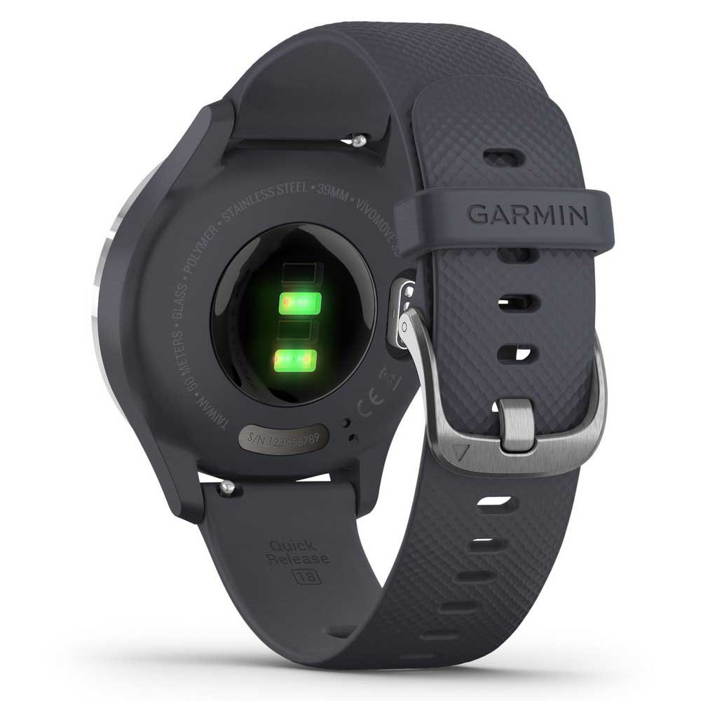 Купить Garmin 010-02238-00 Vivomove 3S Sport Часы Голубой  Silver / Blue 7ft.ru в интернет магазине Семь Футов