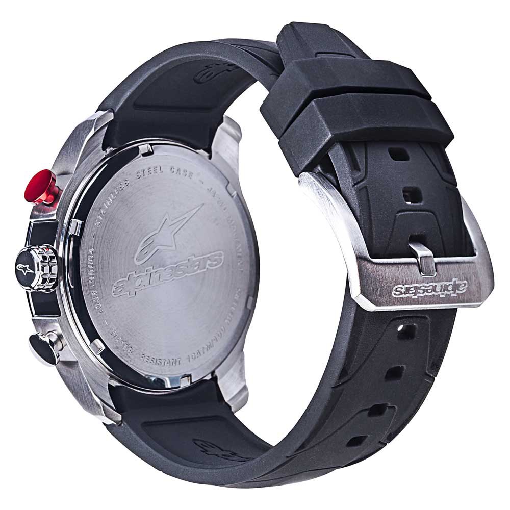 Купить Alpinestars 1036-96004-1037-OS Tech Chrono Silicone Серебристый  Black / Steel 7ft.ru в интернет магазине Семь Футов