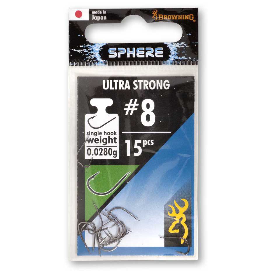 Купить Browning 4786014 Sphere Ultra Strong Крюк Серебристый Black Nickel 14 | Семь футов в интернет магазине Семь Футов
