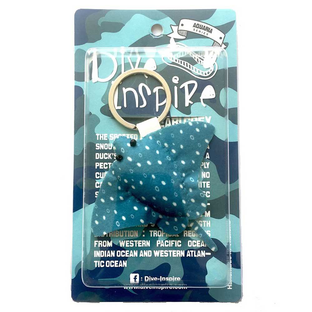 Купить Dive inspire KR-015 Earlgrey Брелок для ключей Eagle Ray Голубой Blue / White 7ft.ru в интернет магазине Семь Футов