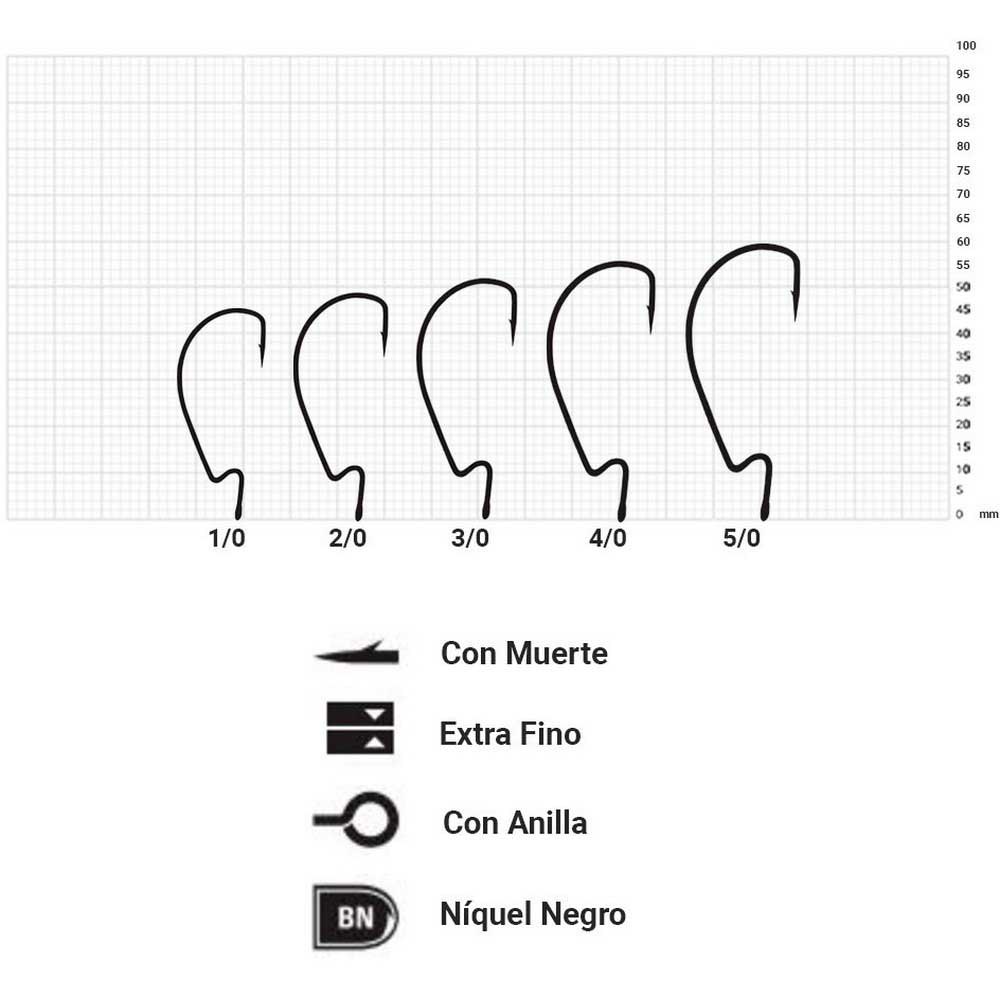 Купить Mustad 38106NP-BN-4/0-U05 Ultrapoint Light Wire Soft Plastic Техасский Крюк Черный Black Nickel 4/0  7ft.ru в интернет магазине Семь Футов