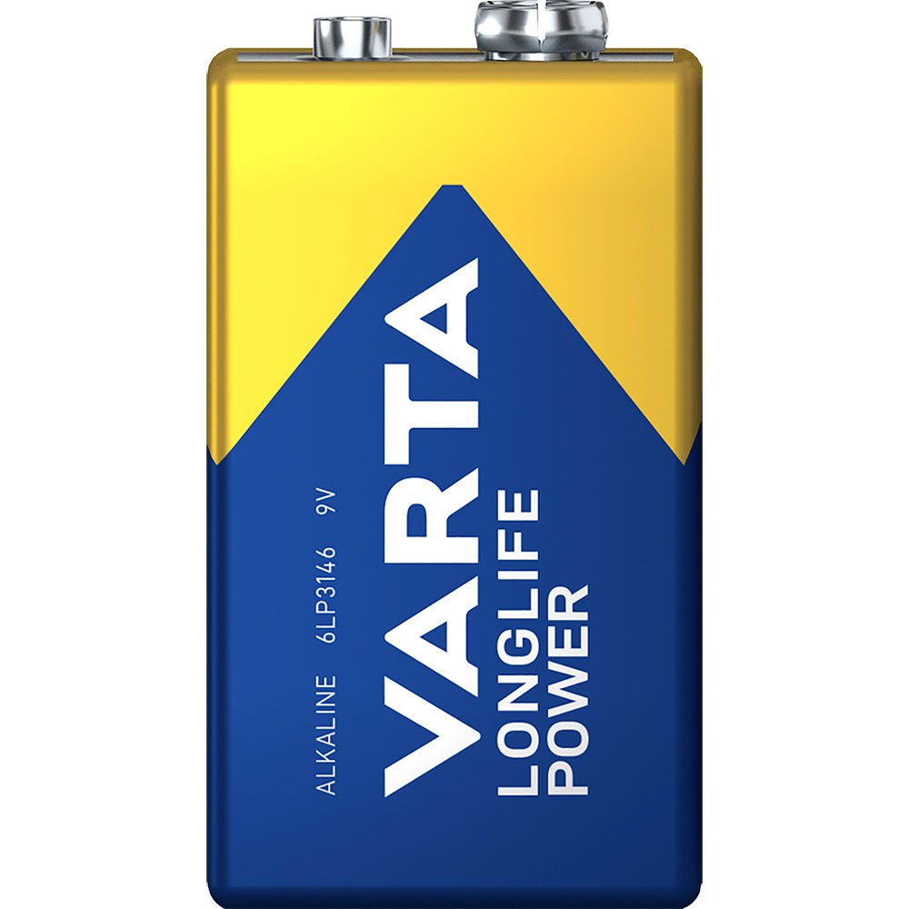 Купить Varta 38434 Longlife Power Alcaline 9V Аккумуляторы Голубой Blue 7ft.ru в интернет магазине Семь Футов
