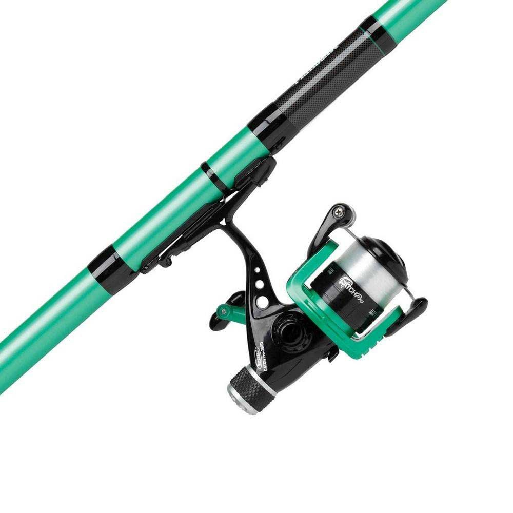 Купить Mitchell 1544464 Catc Pro Tele Adjustable Набор для спиннинга Зеленый Green 4.00 m  7ft.ru в интернет магазине Семь Футов