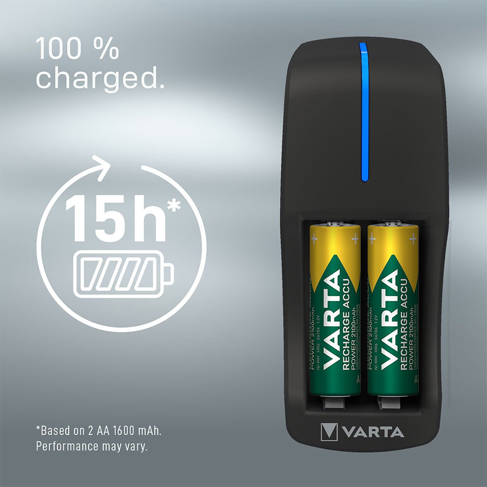 Купить Varta 38666 AA/AAA Зарядное Устройство Для Аккумуляторов Черный Black 7ft.ru в интернет магазине Семь Футов