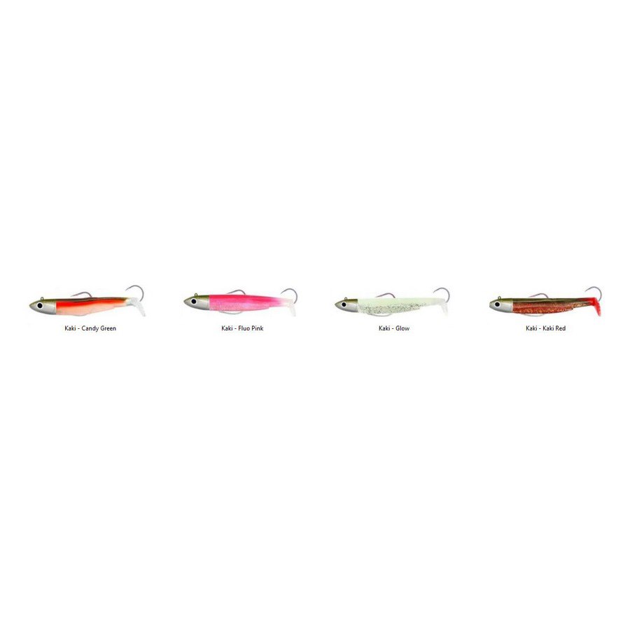 Купить Fiiish BMC094 Black Minnow Combo Off Shore Мягкая Приманка 140 Mm 60g Многоцветный Kaki / Fluo Pink 7ft.ru в интернет магазине Семь Футов