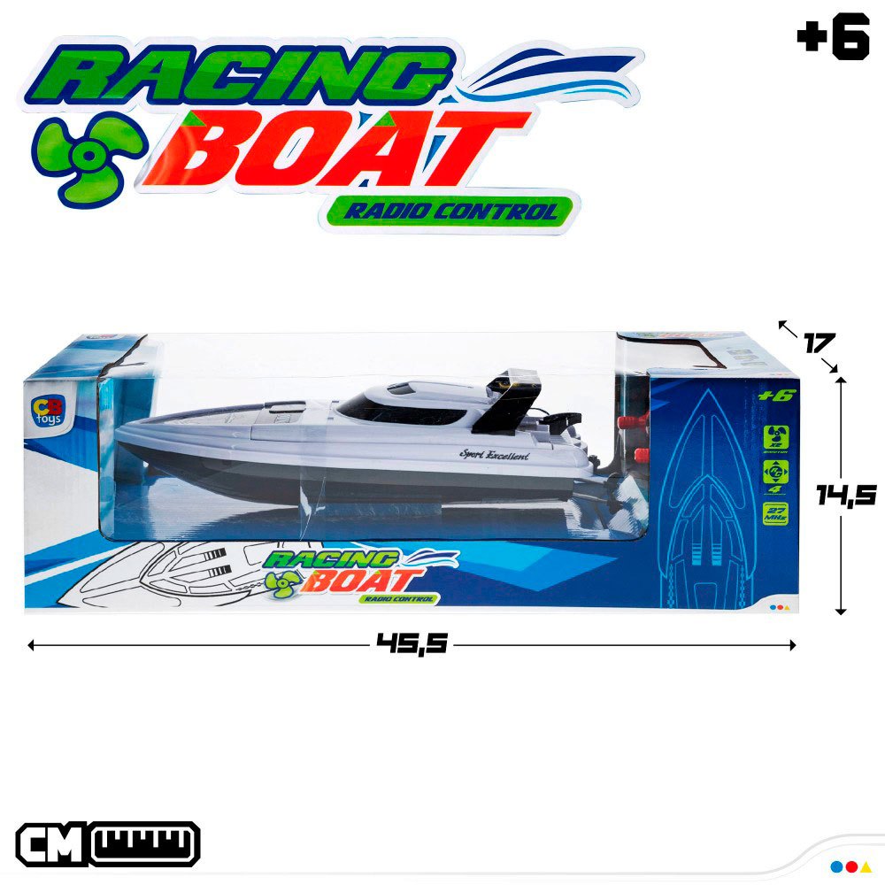 Купить Cb toys 46239 Радиоуправляемая лодка Многоцветный White 7ft.ru в интернет магазине Семь Футов