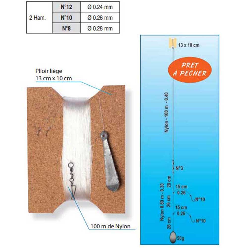 Купить Flashmer PGAL11 Palangrotte Complete Связанные Крючки 100 м Золотистый 10  7ft.ru в интернет магазине Семь Футов