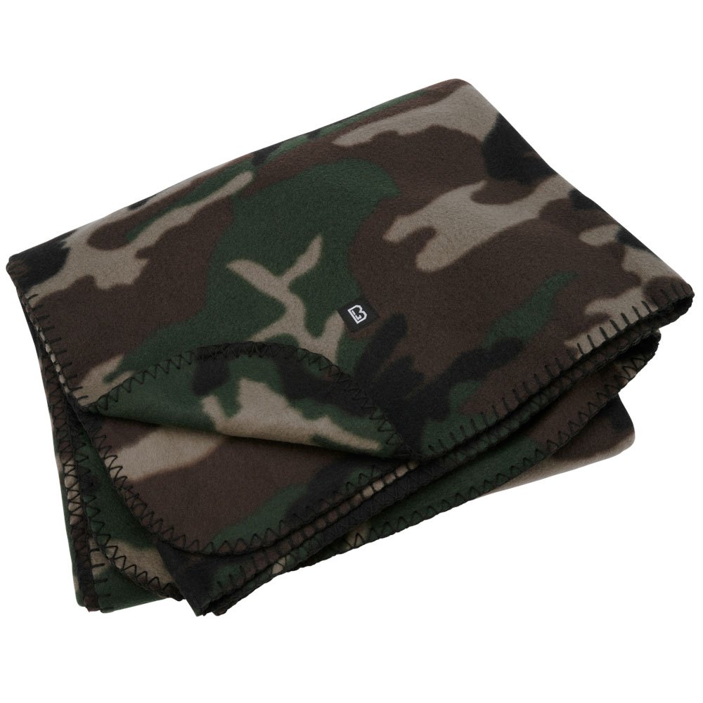Купить Brandit 7017-10-OS Флисовое одеяло Зеленый  Woodland 7ft.ru в интернет магазине Семь Футов