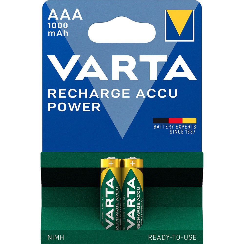 Купить Varta 05703301402 AAA Ready2Use NiMH 1000mAh Micro 1x2 AAA Ready2Use NiMH 1000mAh Micro Аккумуляторы Зеленый Green 7ft.ru в интернет магазине Семь Футов
